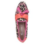 Slipper - camel/fuxia/  corallo