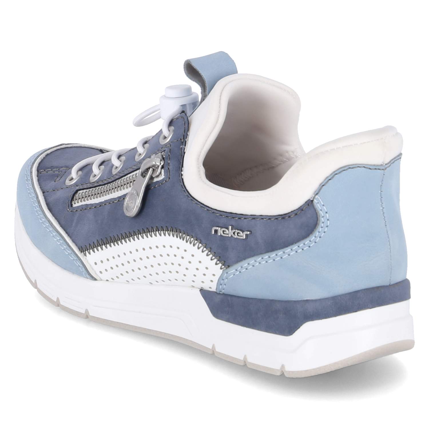 Slip-On-Sneaker - ciel/weiss/lightblue/reinweiss