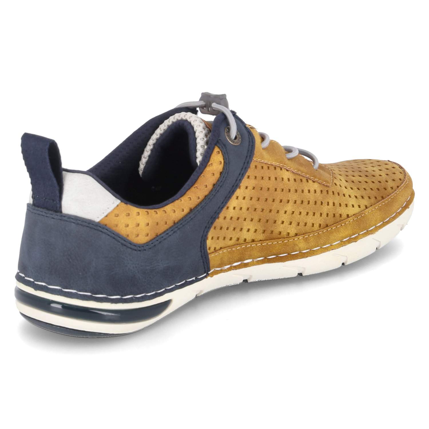 Halbschuhe - yellow / dark blue