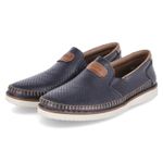 Slipper - navy/amaretto