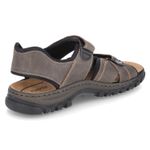 Sandalen - tabak/schwarz