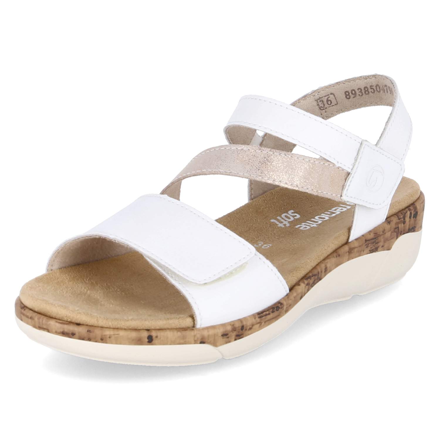 Sandalen - weiss kombi