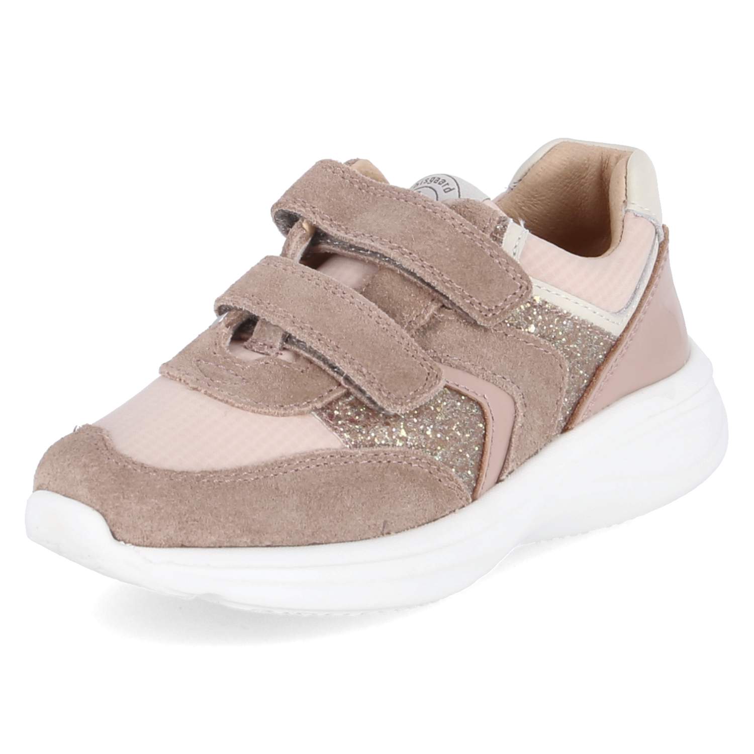 Low Sneaker YUKI GLITTER - taupe glitter