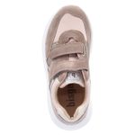 Low Sneaker YUKI GLITTER - taupe glitter