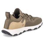 Low Sneaker WINSOR TRAIL - olive knit