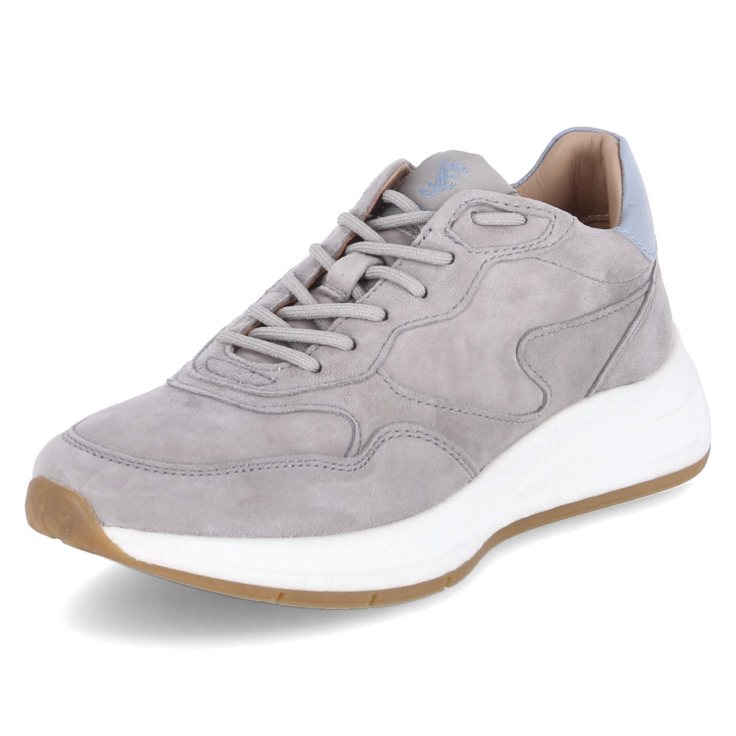 Low Sneaker - light grey / light blue