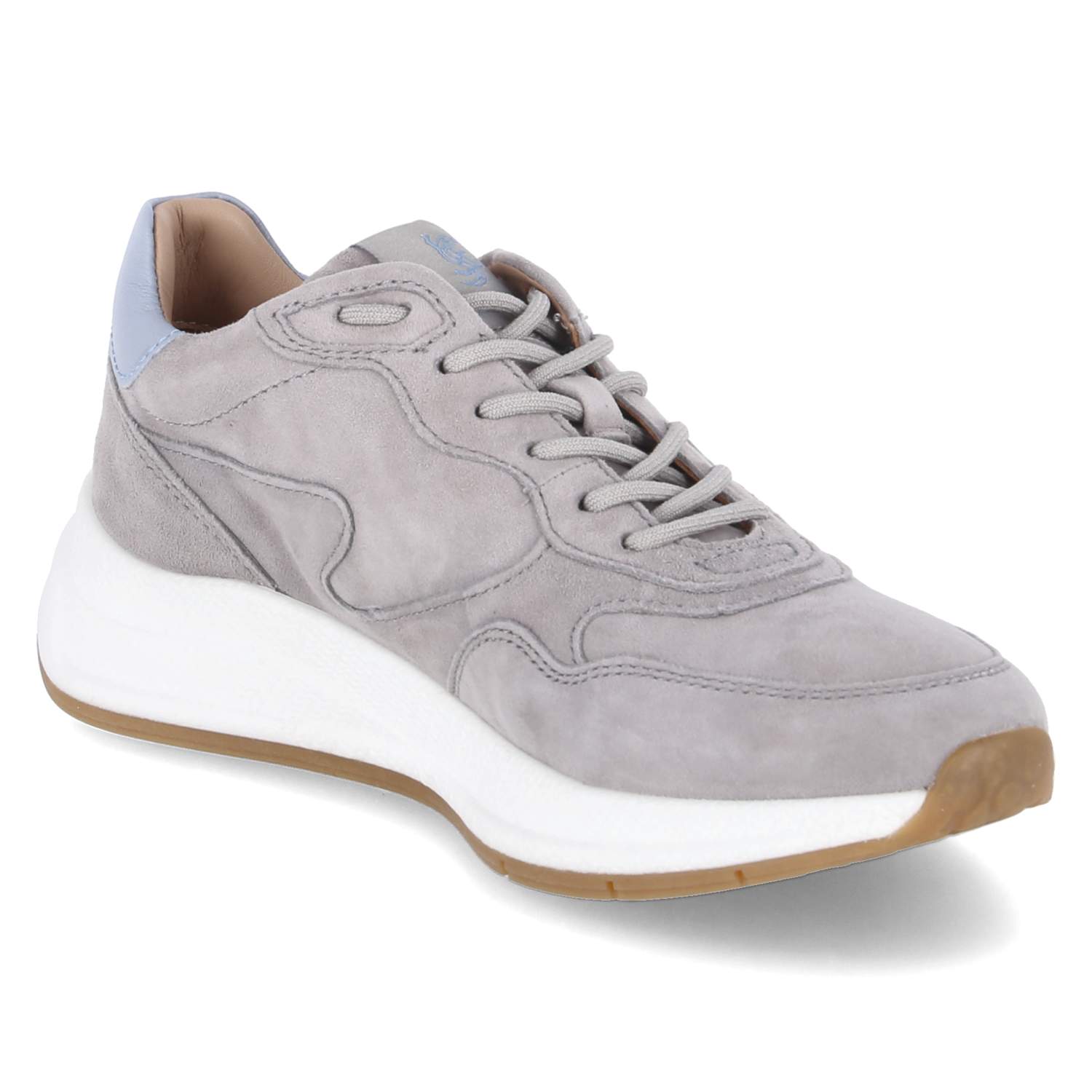 Low Sneaker - light grey / light blue