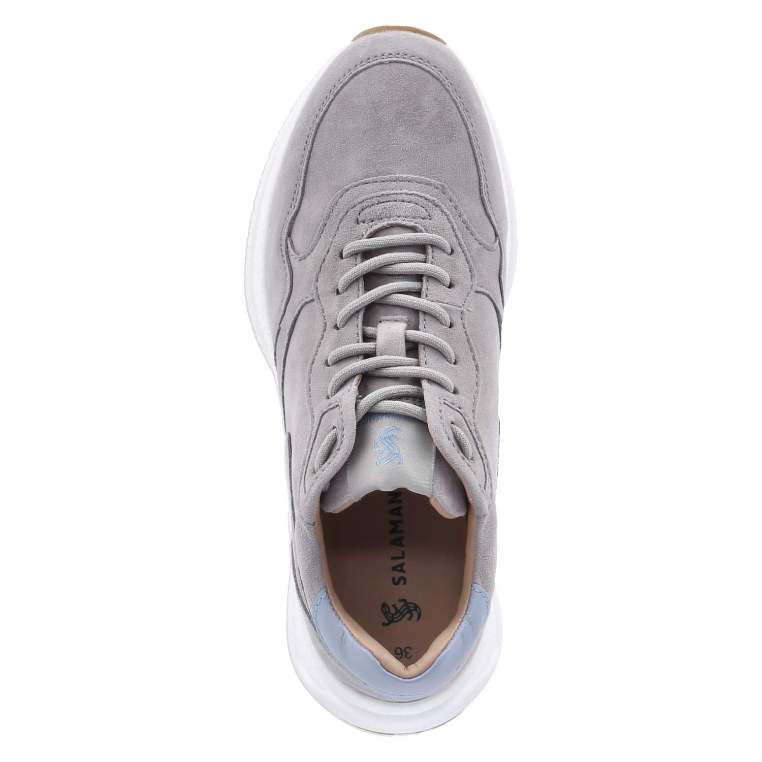 Low Sneaker - light grey / light blue