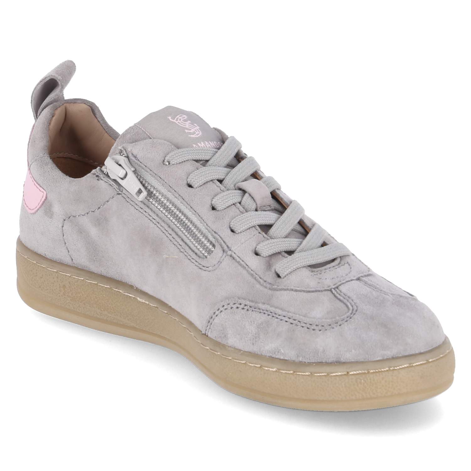 Low Sneaker - light grey / rose