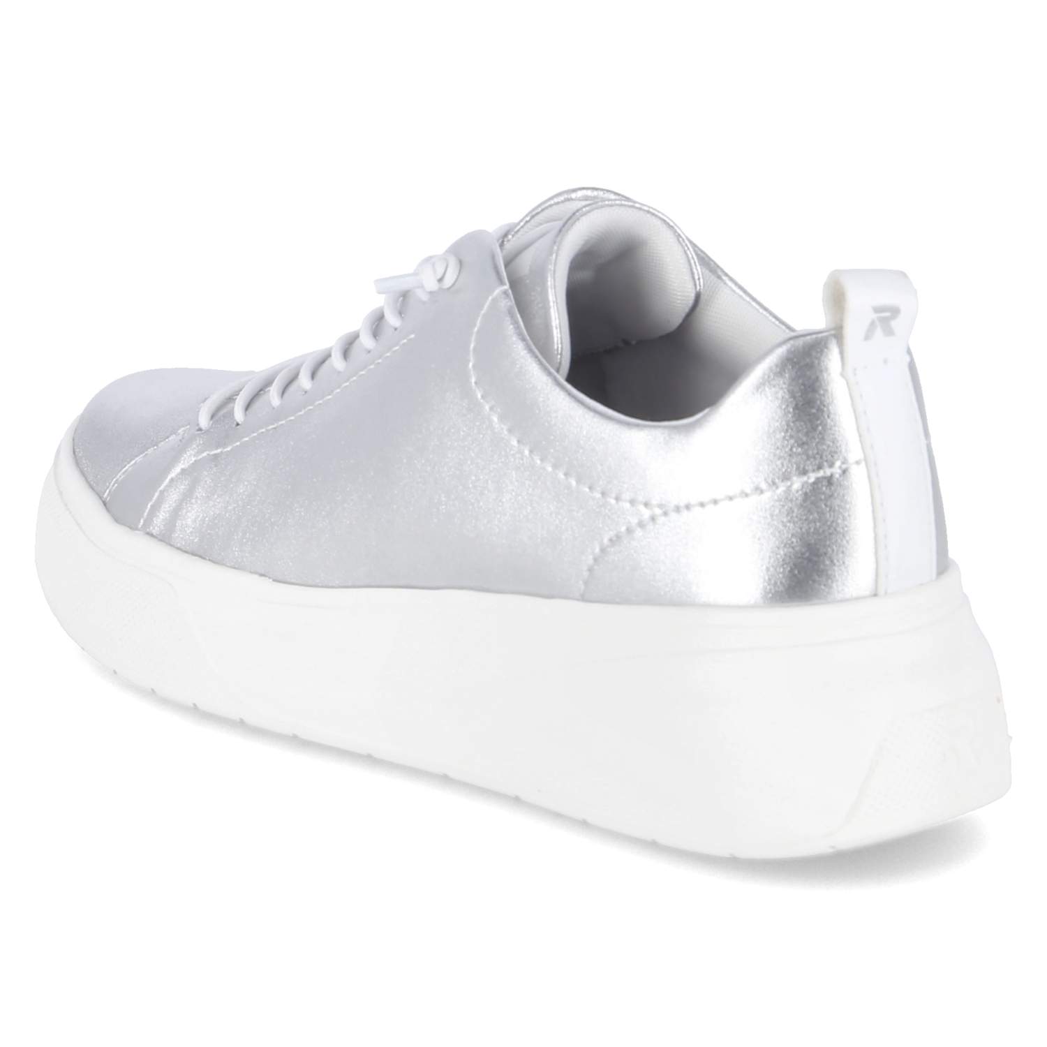 Low Sneaker - silber/platin