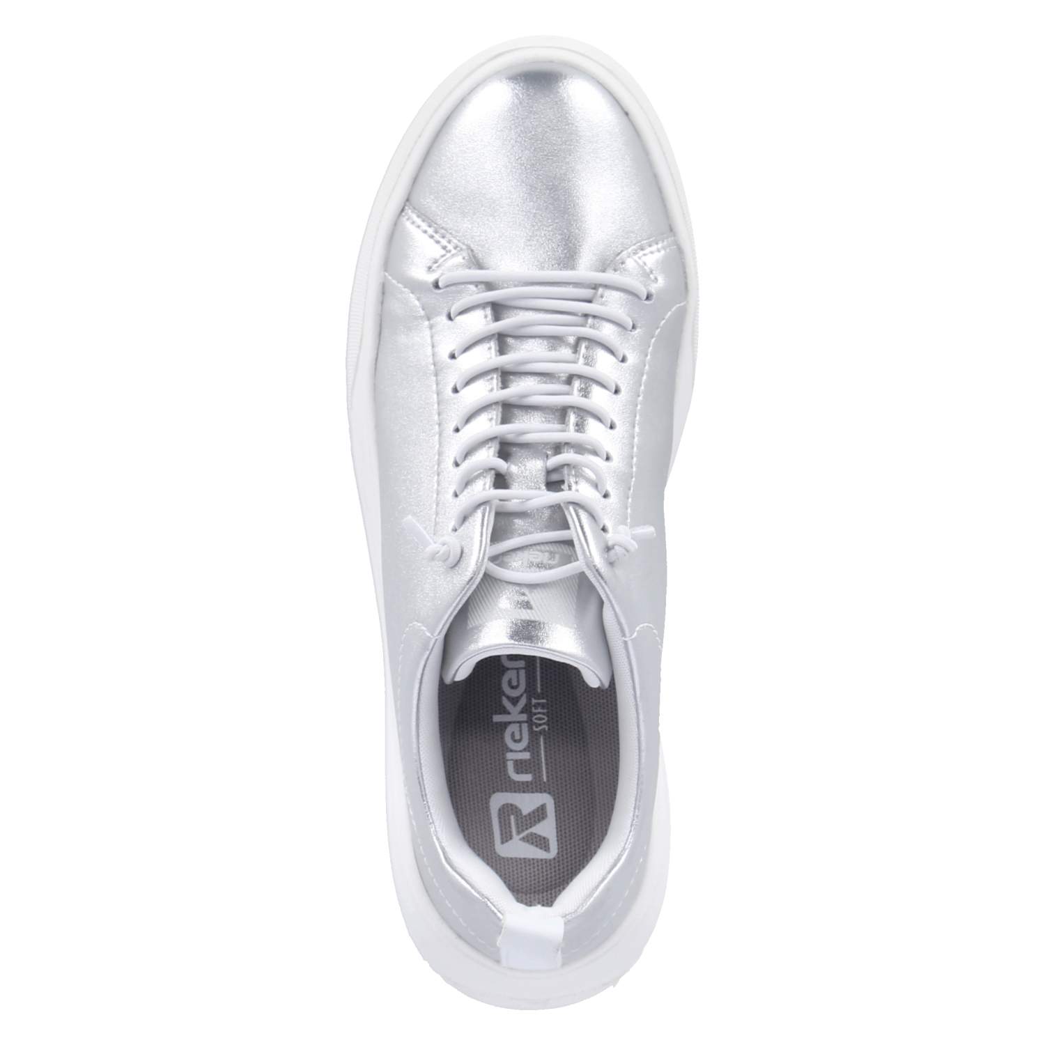 Low Sneaker - silber/platin