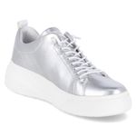 Low Sneaker - silber/platin