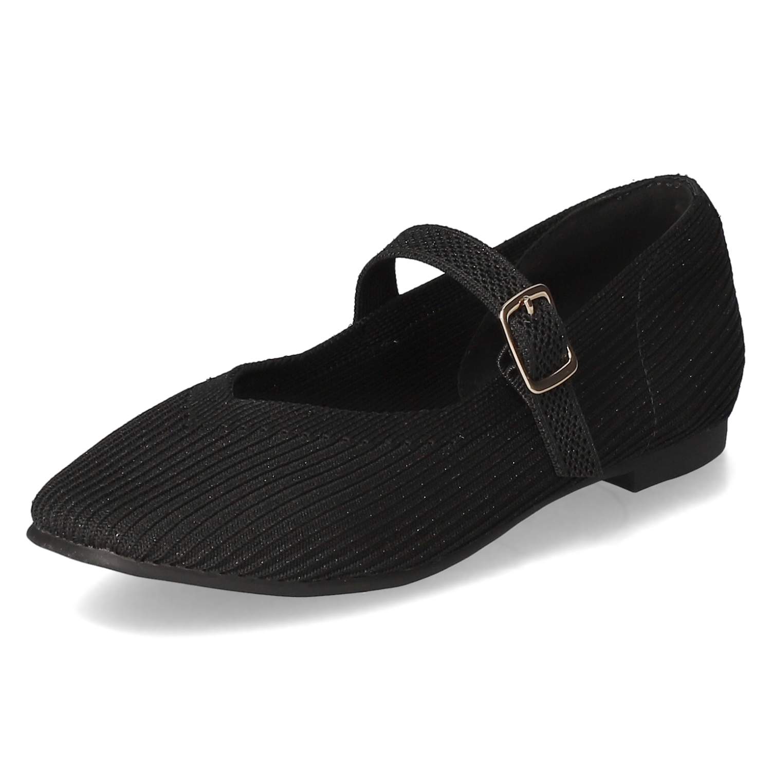 Ballerinas - black/silver