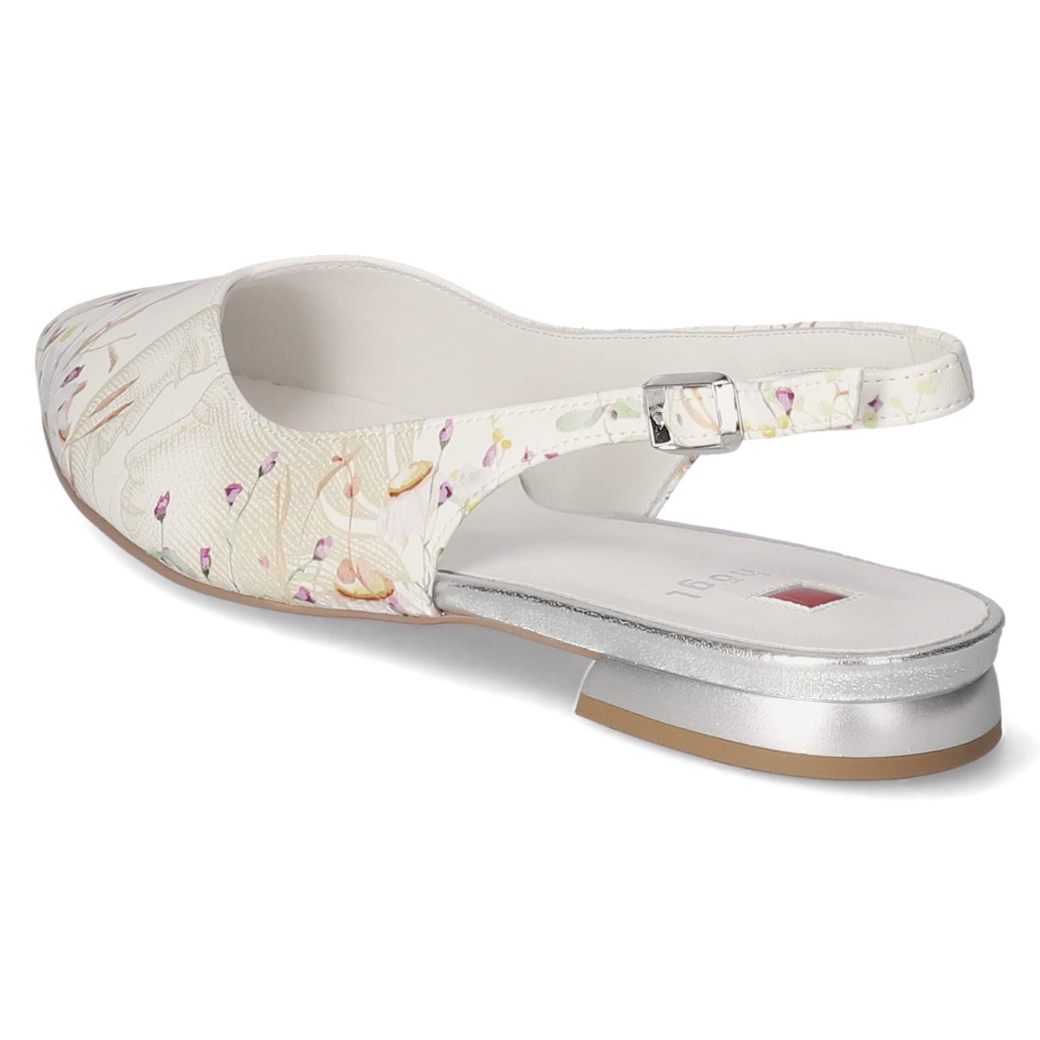 Slingballerinas - weiss/multi