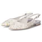 Slingballerinas - weiss/multi