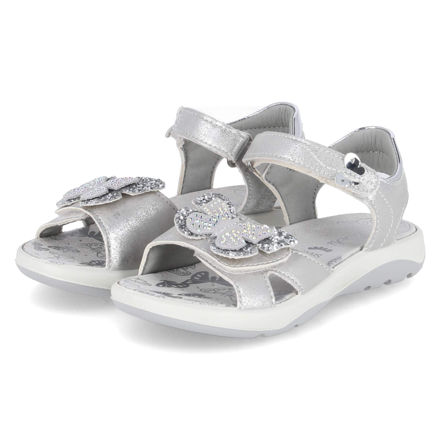 Sandalen FARFALLA - silver