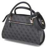 Luxury Satchel NOELLE - coal logo