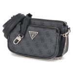 Crossbody NOELLE MINI - coal logo