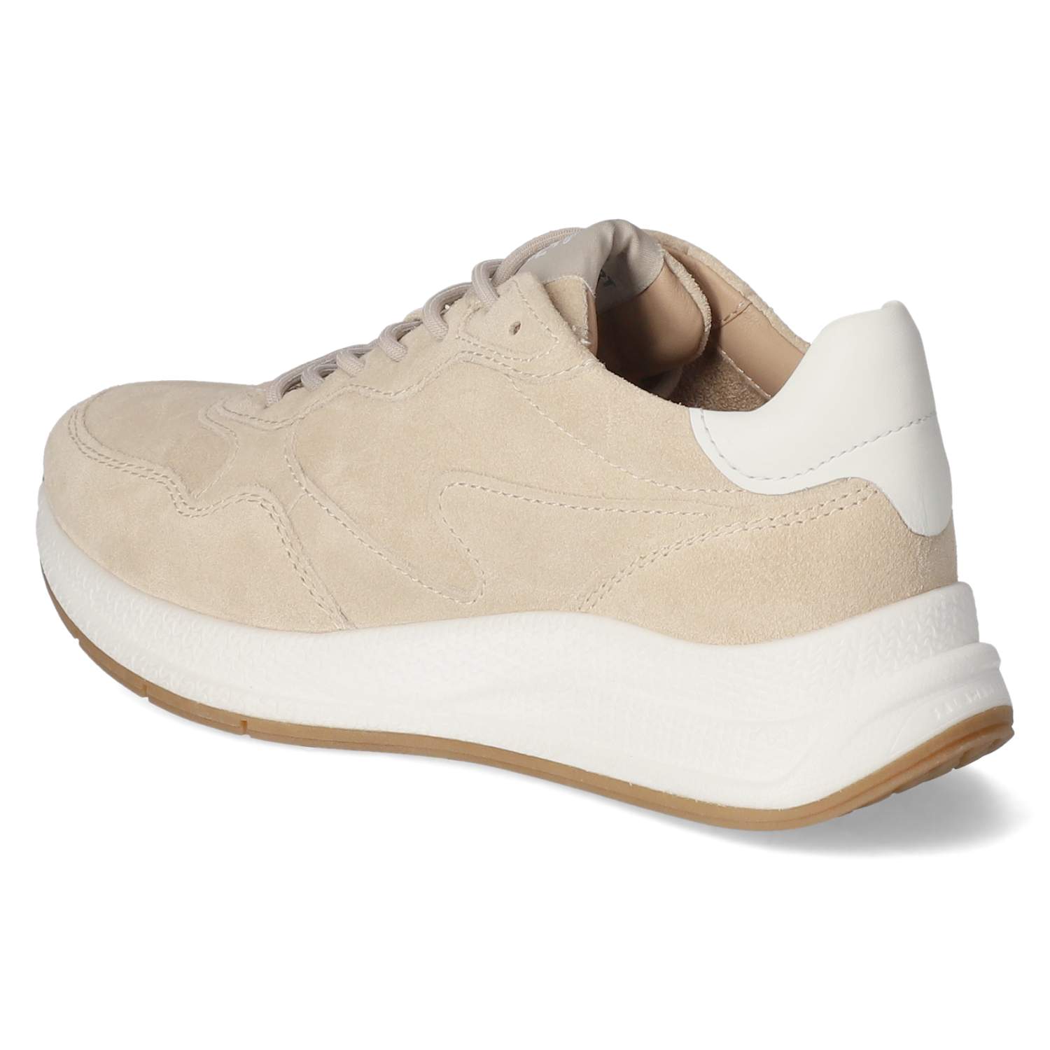 Low Sneaker - beige / white