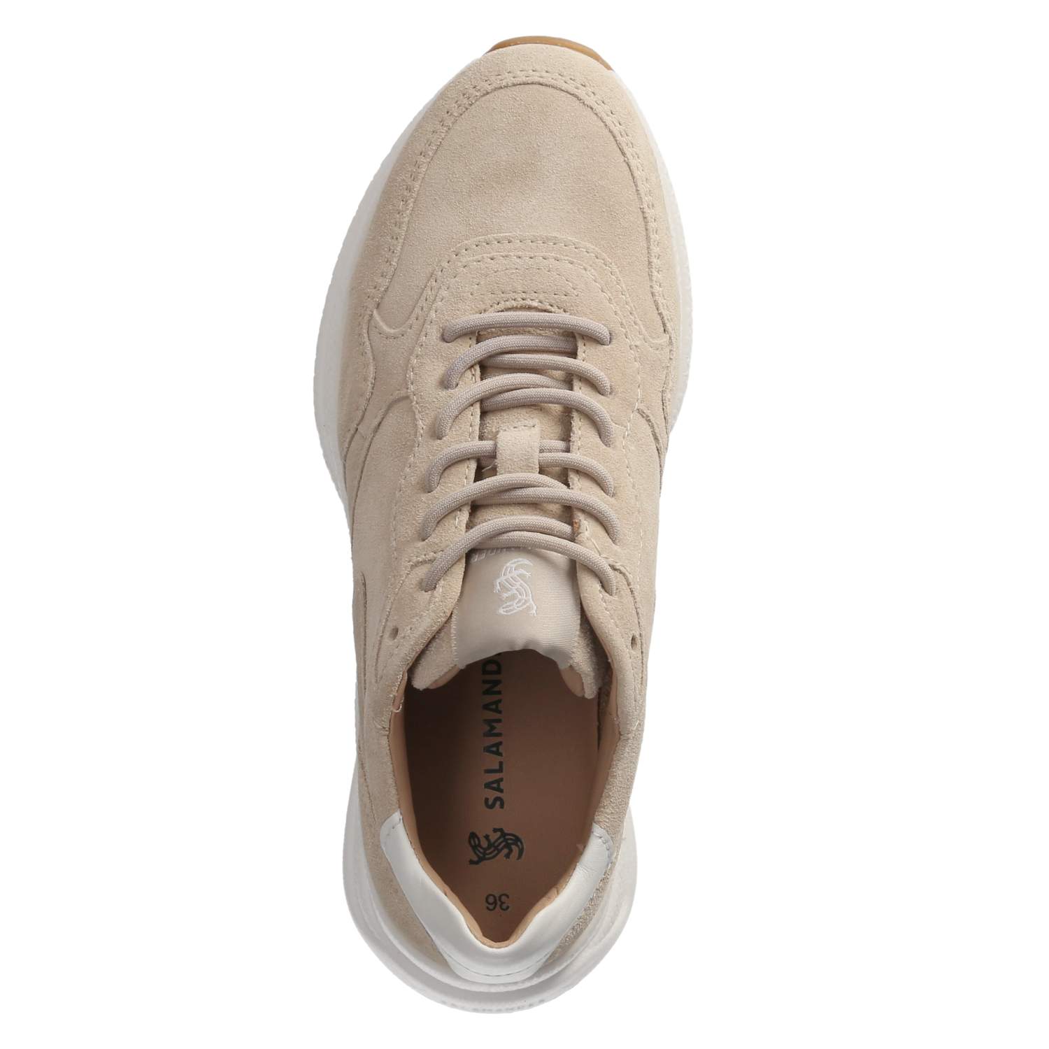 Low Sneaker - beige / white