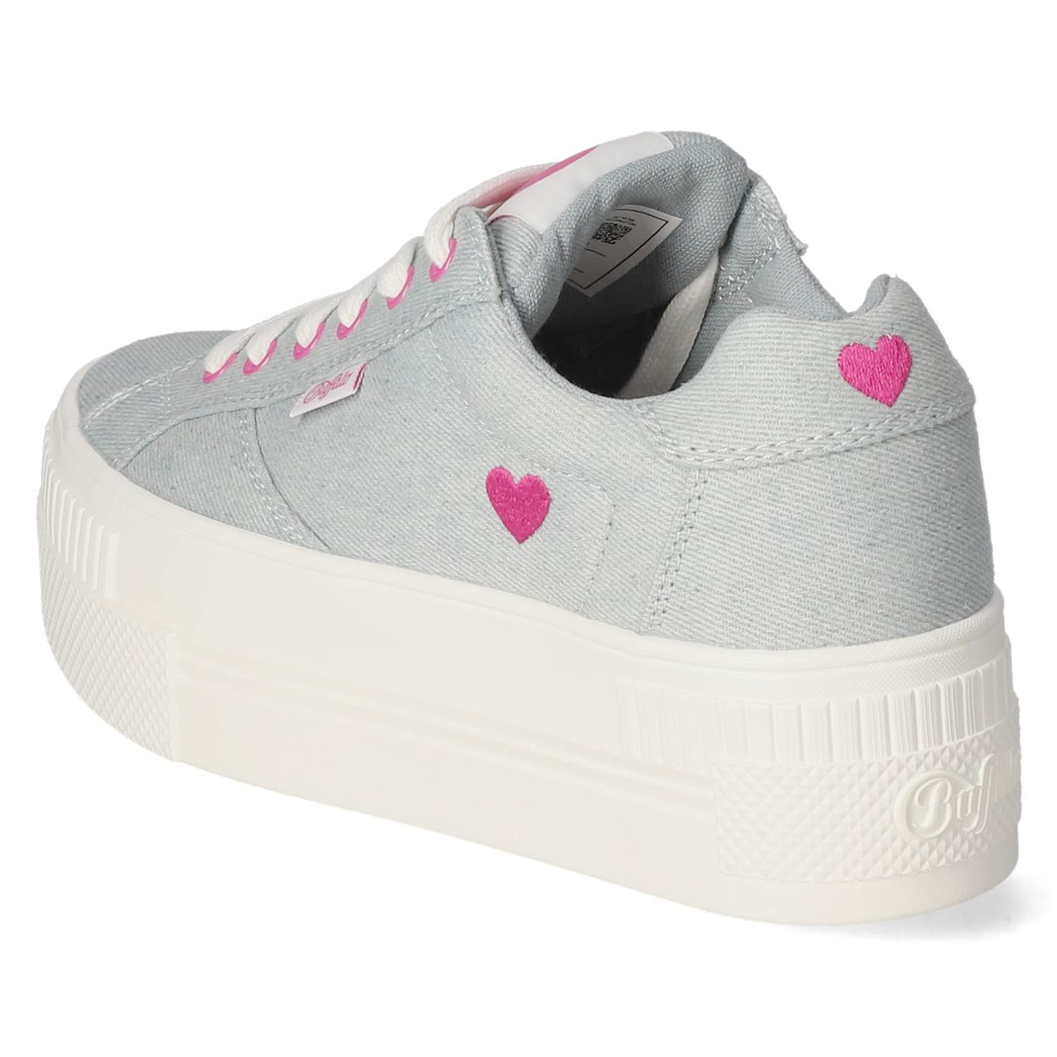 Low Sneaker PAIRED HEART - blue/pink