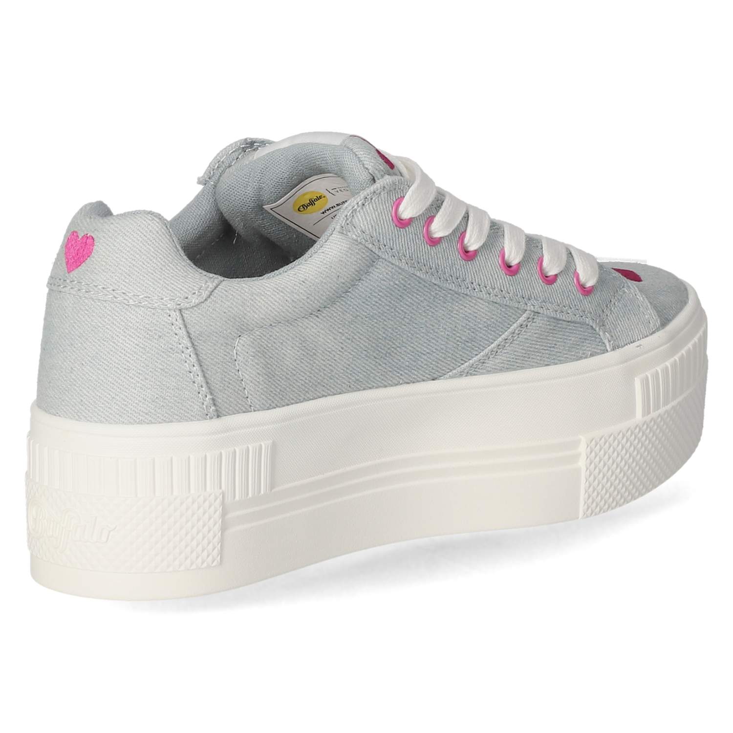 Low Sneaker PAIRED HEART - blue/pink