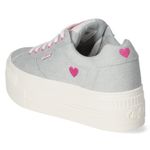 Low Sneaker PAIRED HEART - blue/pink