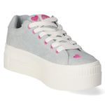 Low Sneaker PAIRED HEART - blue/pink