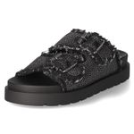 Pantoletten EVE ARI SPARK - black/grey