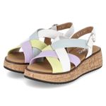 Sandalen - lime/lat/lila/mint