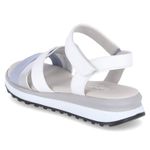 Sandalen - sky/silber/weiss