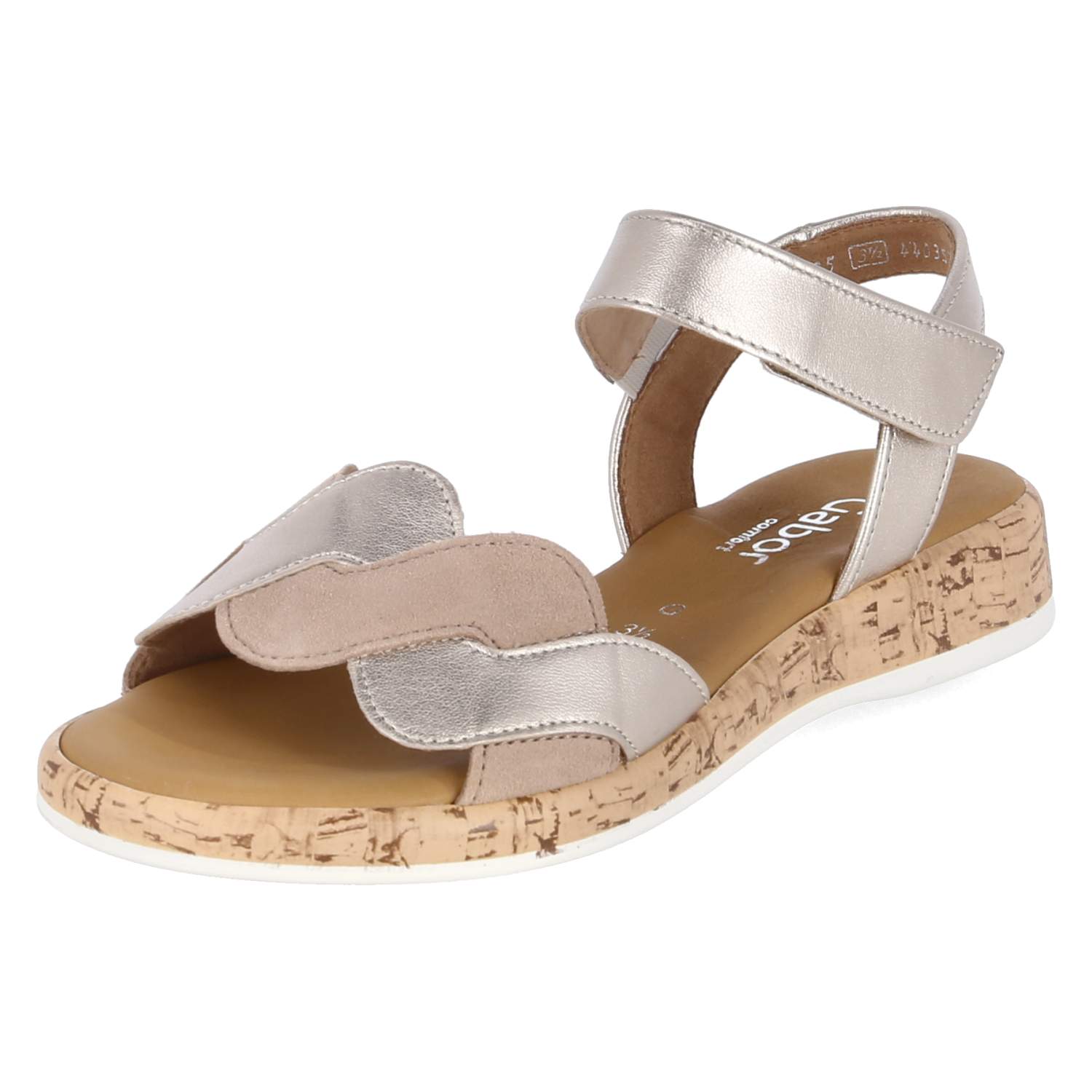 Sandalen - puder/sand(s.kork)