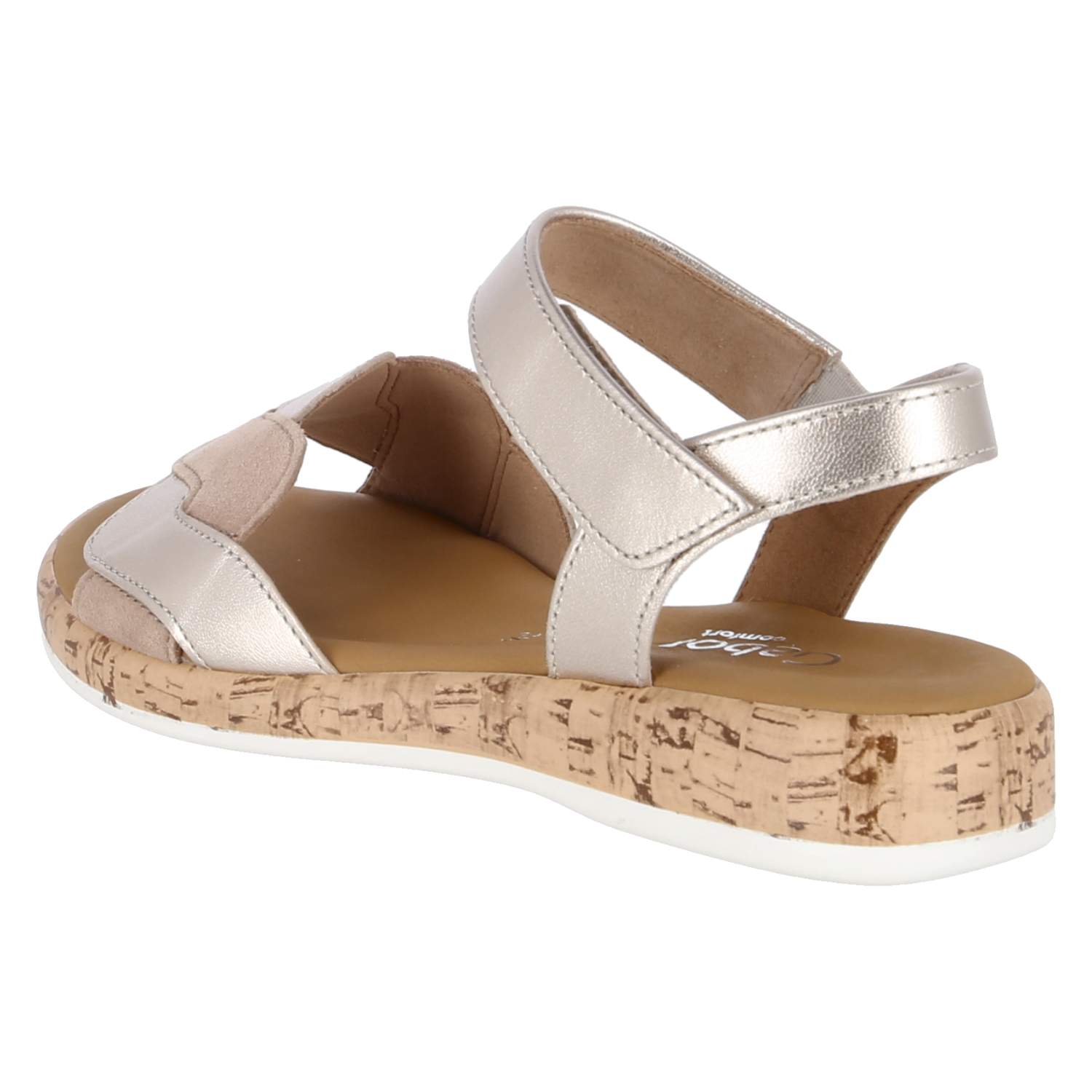 Sandalen - puder/sand(s.kork)