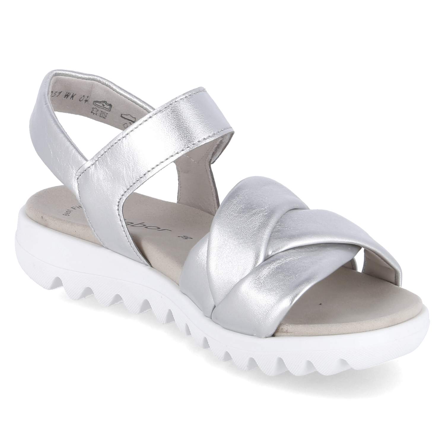 Sandalen - silber