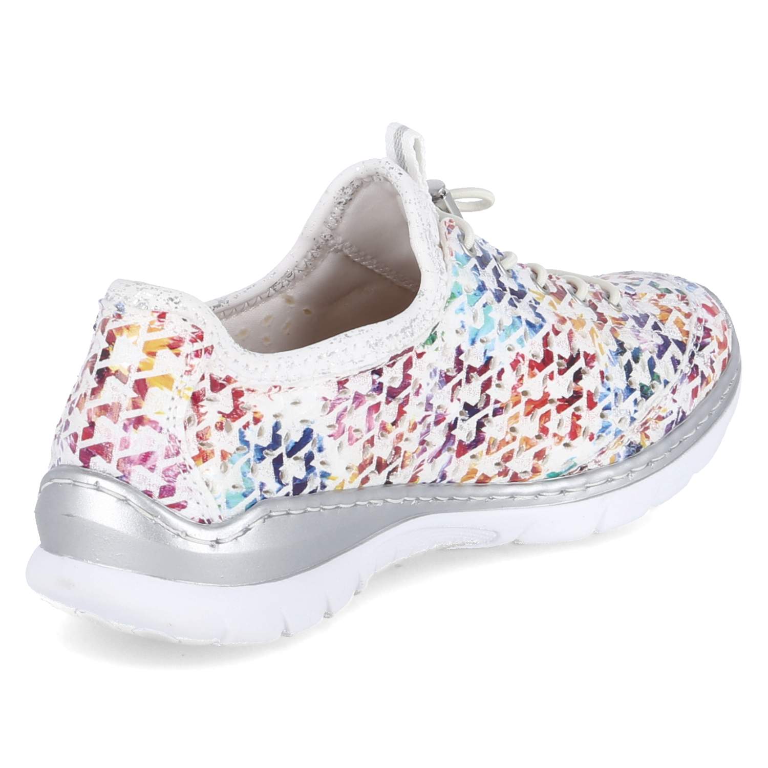 Slip-On-Sneaker - multi/weiss-silber