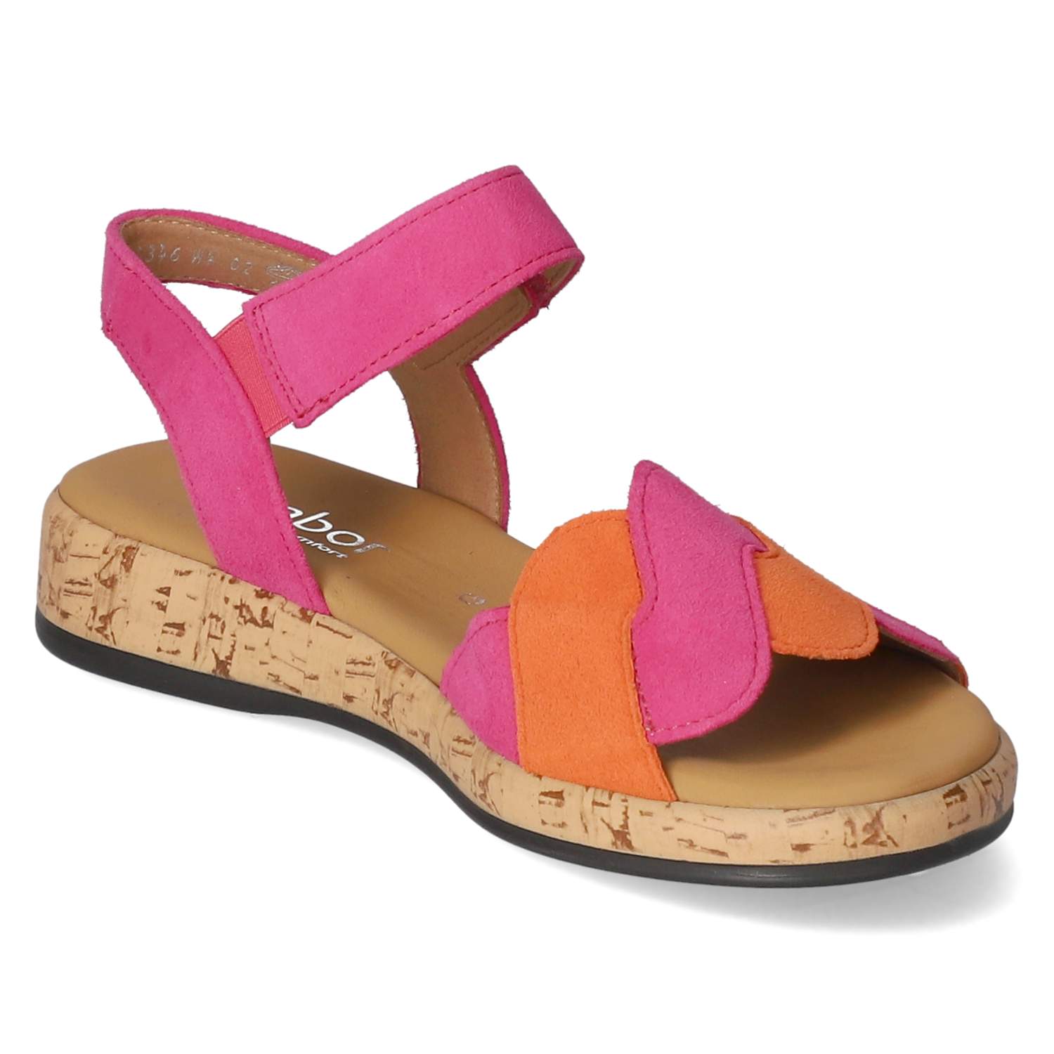 Sandalen - pink/manda(s.kork)