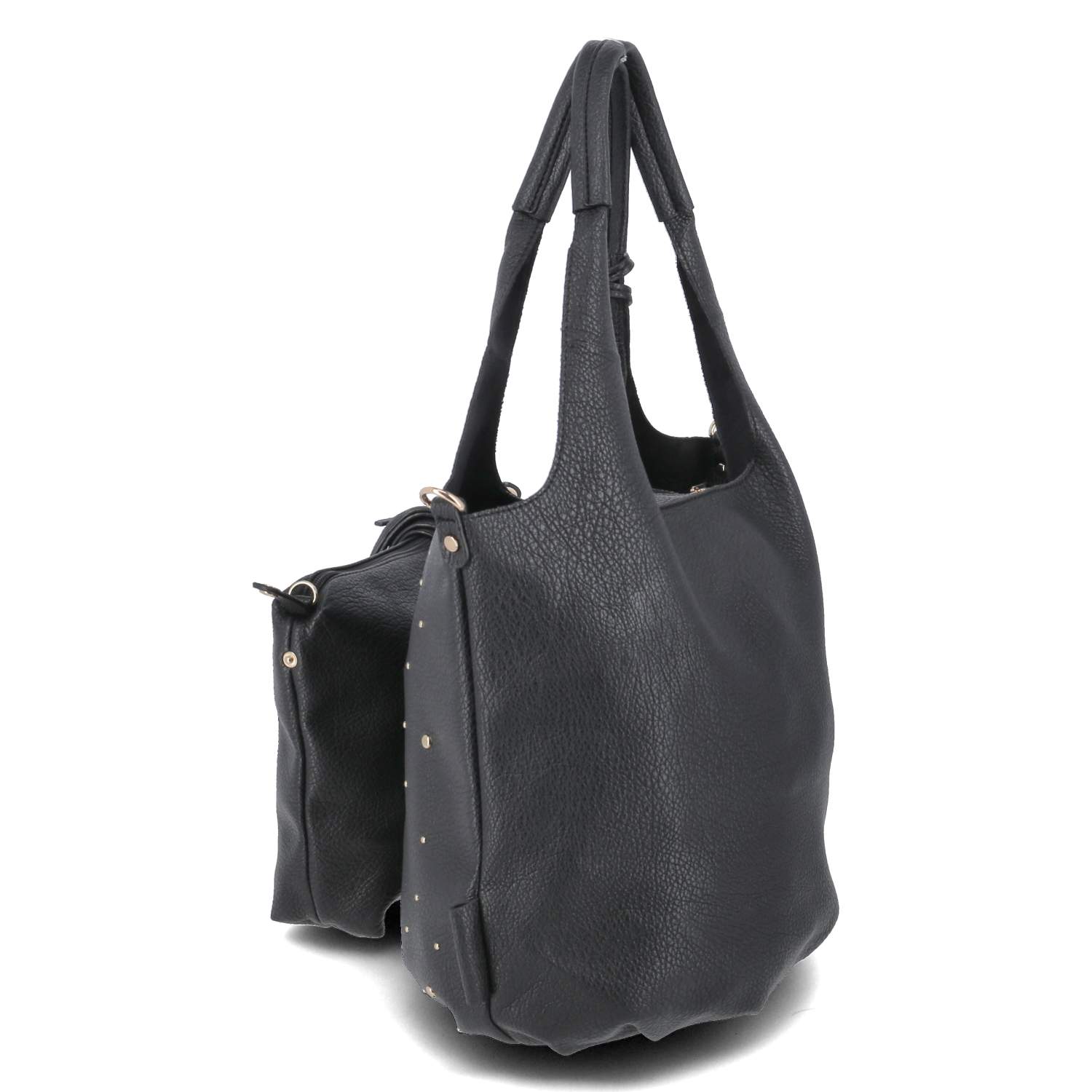 Bucket Bag - black-mat