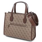 Handtasche IZZY - latte logo brown