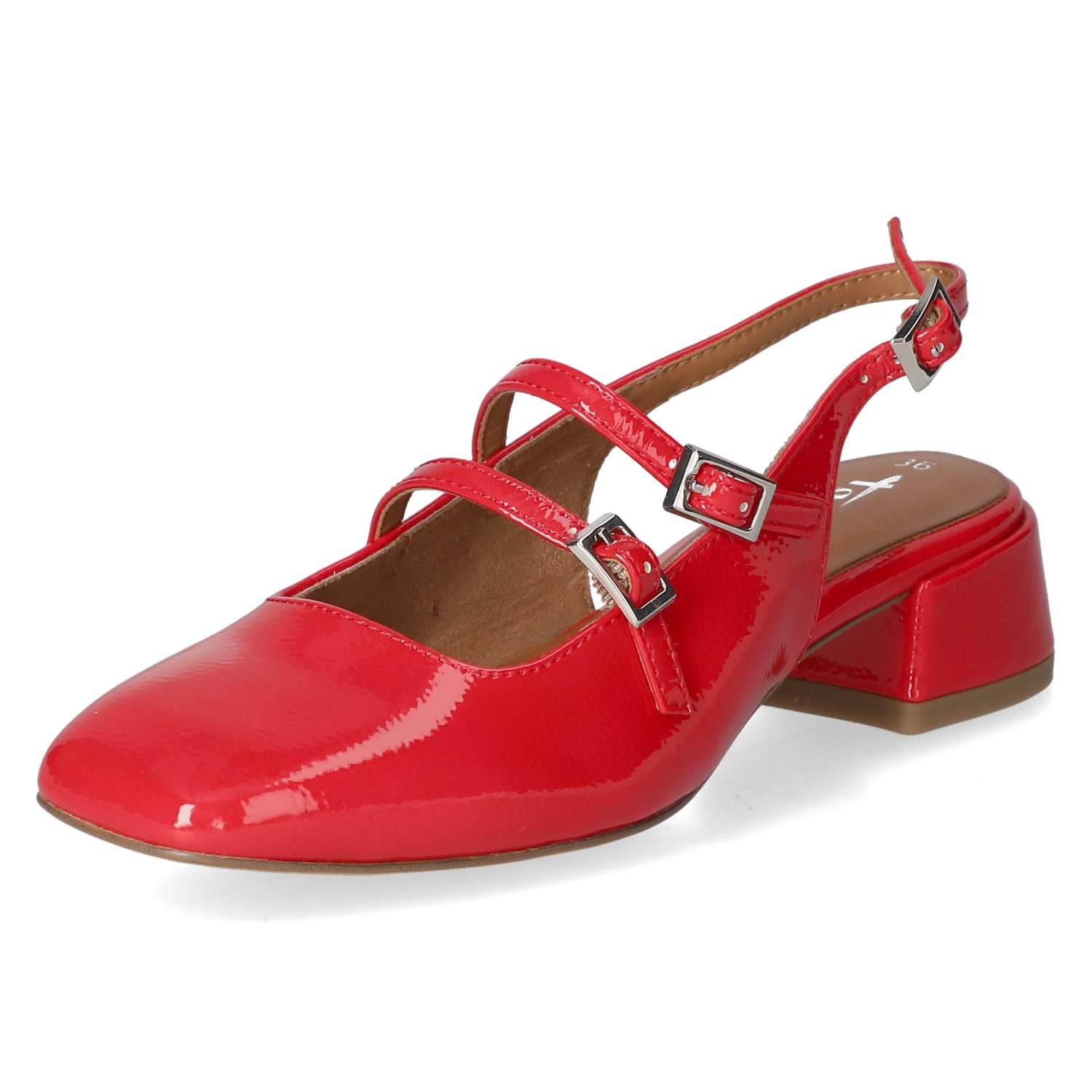 Slingpumps - red patent