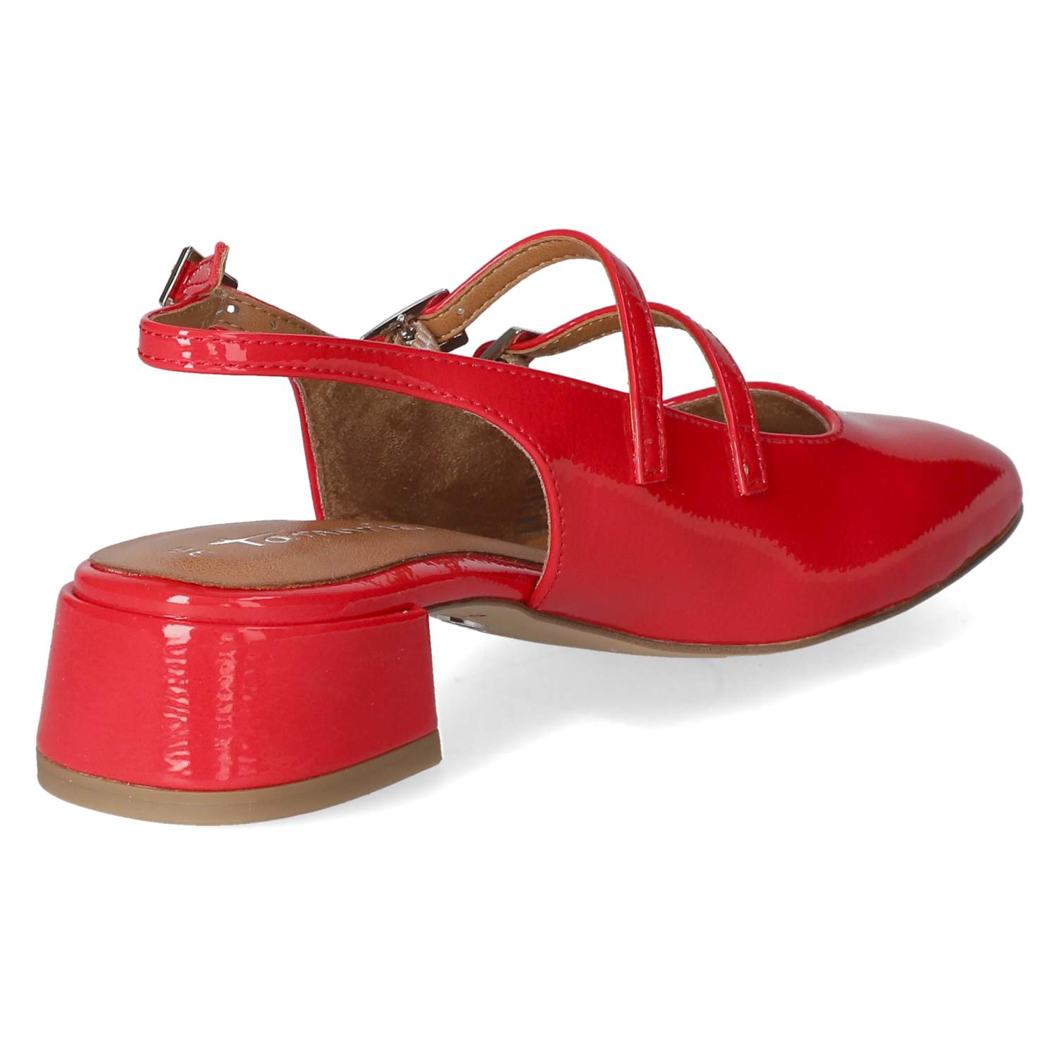 Slingpumps - red patent