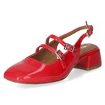 Slingpumps - red patent