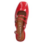 Slingpumps - red patent