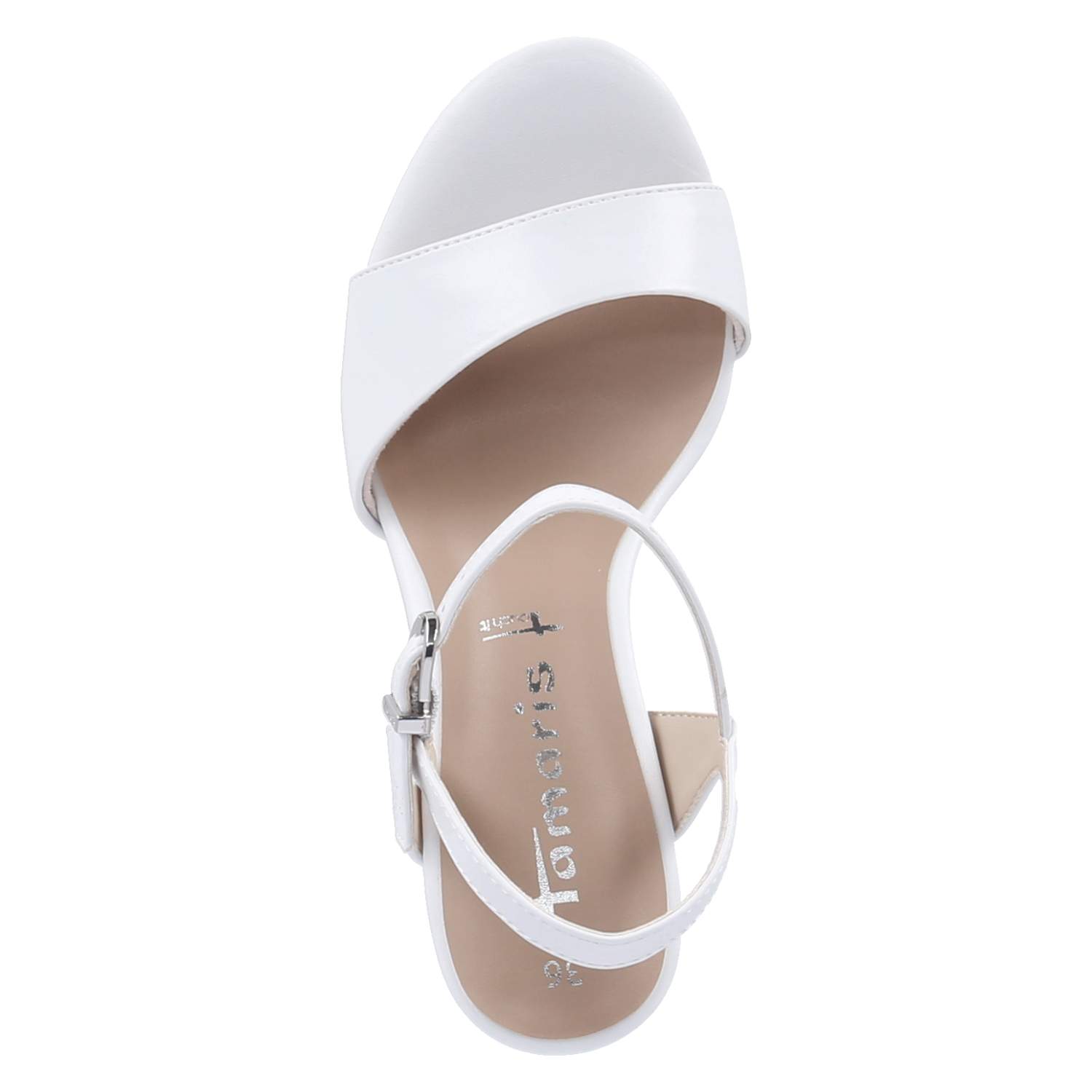 Sandaletten - white matt