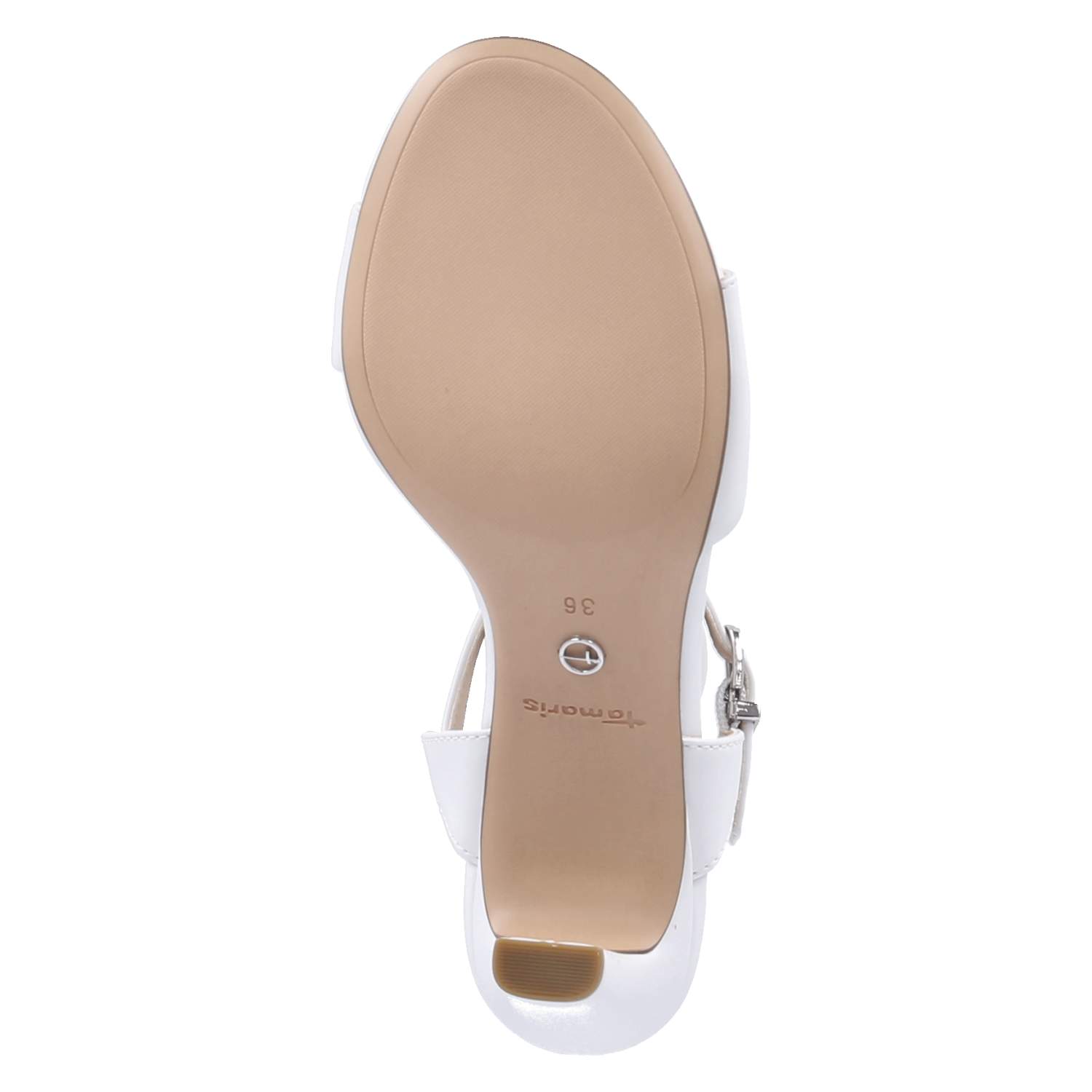 Sandaletten - white matt