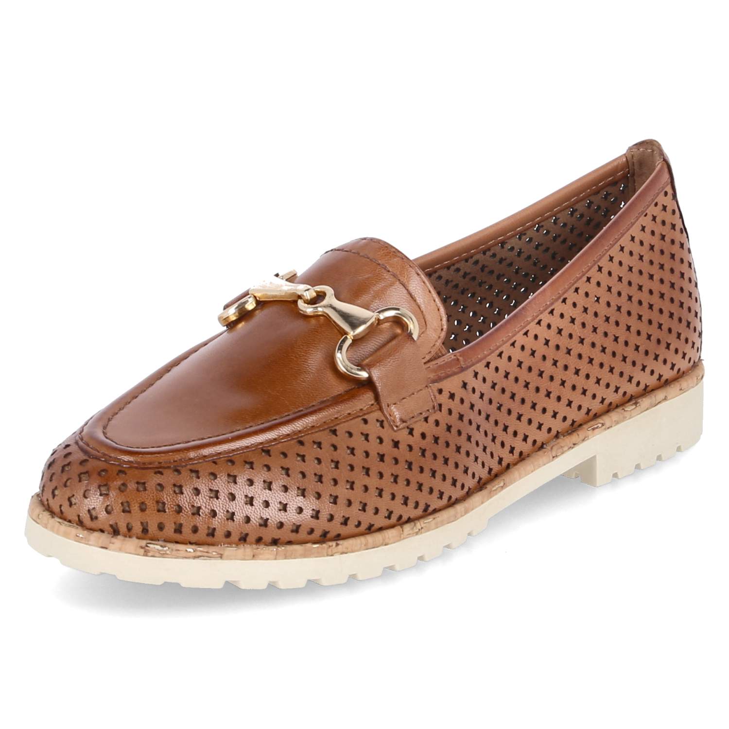Slipper - cognac