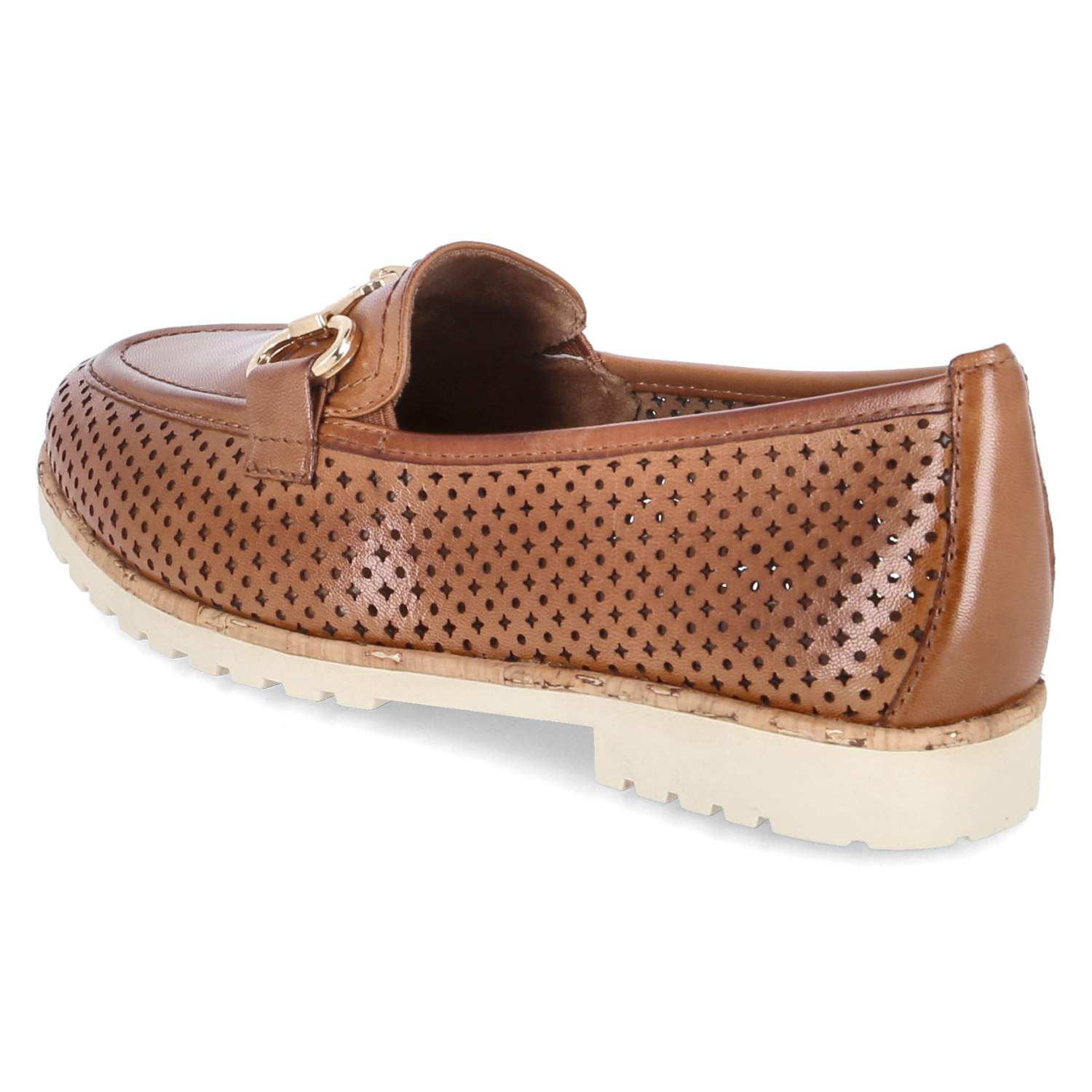 Slipper - cognac
