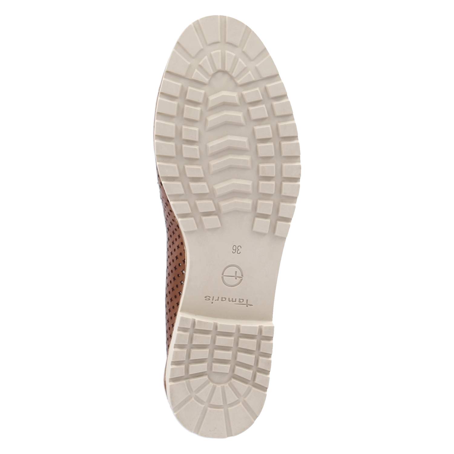 Slipper - cognac