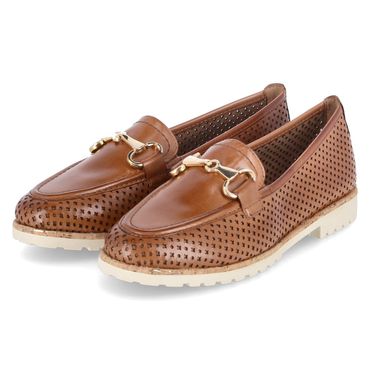 Slipper - cognac