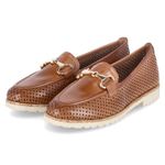 Slipper - cognac