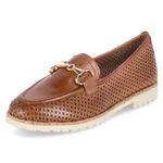 Slipper - cognac